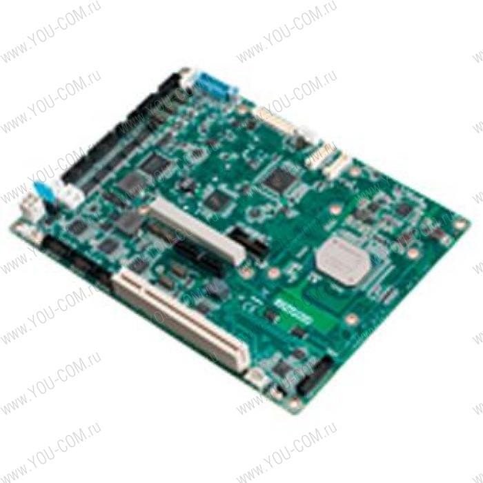 PCM-9563N-S1A1E, Intel Celeron N3350, формата 5.25'', 1 х DDR3L, с разъемами 2 х LAN, 2 x USB 3.0, 6 x USB 2.0, 1 x SATA III, 1 x mSATA, 4 x RS-232, 2 x RS-422/485, слотами расширения 1 x PCI, 1 x PCI-1 Advantech