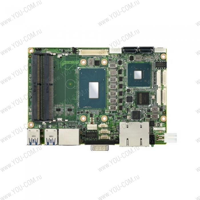 MIO-5393RC7Q-U7A1, Intel Core i7-9850HE  2.7GHz, DDR4 2400MHz SO-DIMM 64GB,  LVDS, HDMI, DP, 2xGbE LAN, 2xCOM, 1xCAN, 4xUSB 3.1, 2xUSB 2.0, SMBus, I2C, M.2 B-Key, M.2 E-Key Advantech