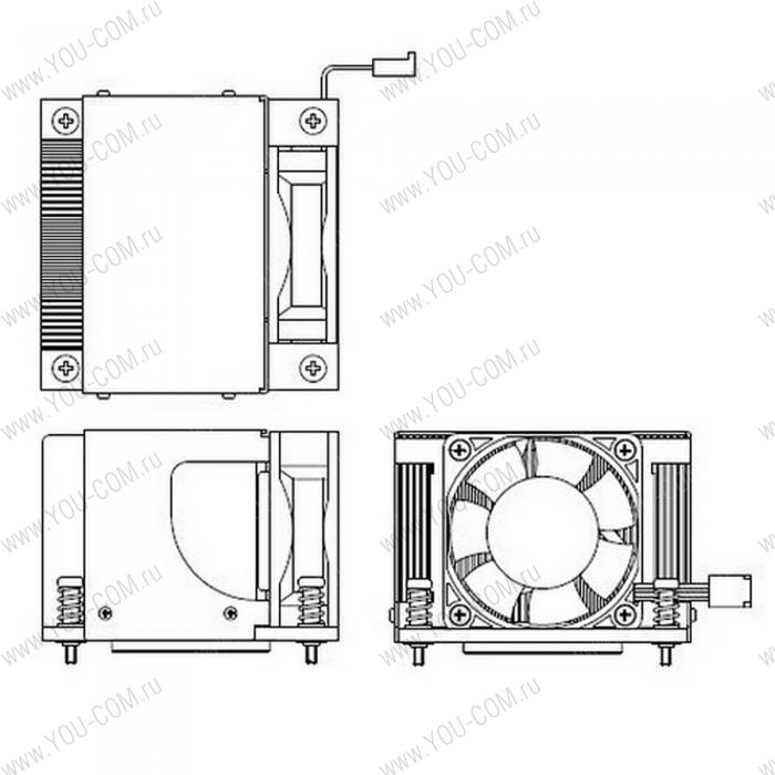 1960055362N001   Вентилятор для CPU  LGA2011 S-95Вт 90 х 90 х 65,65-SS(M4) 12В4B