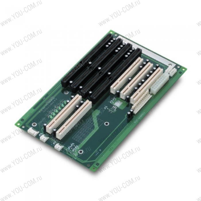 PCA-6106P3-0D2E   Backplane PICMG 1.0,  7 слотов: 3xPCI, 2xPICMG, 2xISA RoHS  Advantech {10}