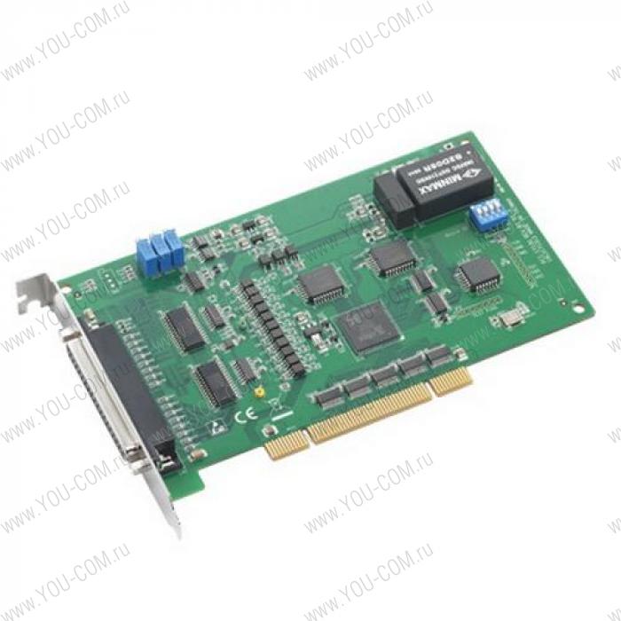 PCI-1713U-BE   32-канальная плата аналогового ввода с 12-битным АЦП, частотой выборки до 10 кГц и гальванической изоляцией Advantech