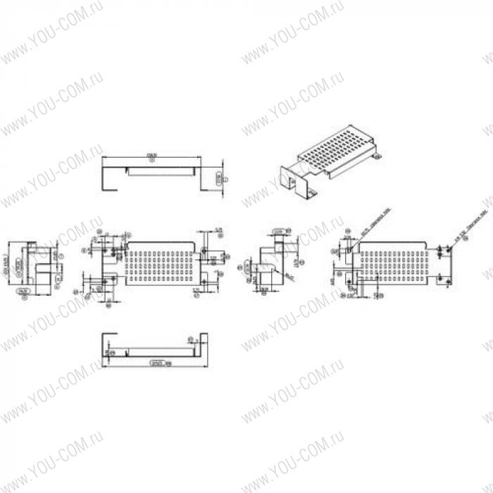 FPM-3001G-ADKE   Брекет (скоба) для крепления мониторов FPM-3000 15"/17"/19" Advantech