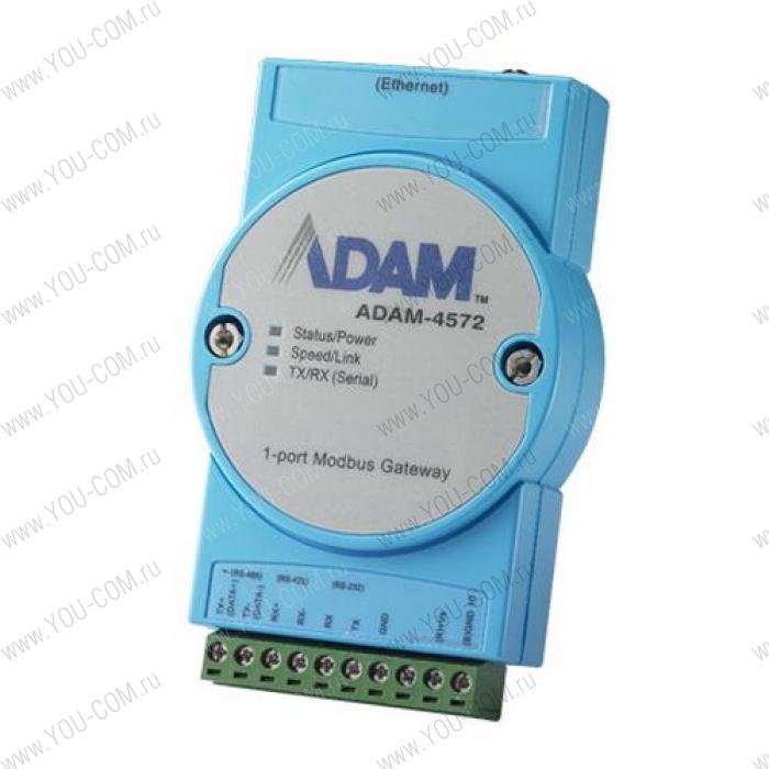 ADAM-4572-CE   Модуль шлюза данных, 1 порт, Modbus TCP/RT Advantech