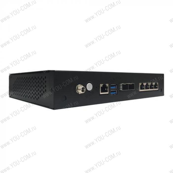 CAF-0260 Caswell Fanless Desktop Appliance CPU:Intel Atom (Denverton) C3538 Processor Memory:DDR4 Ethernet Ports:2x SFP+ 10GbE, 4x 1GbE RJ45 (выставочный образец)