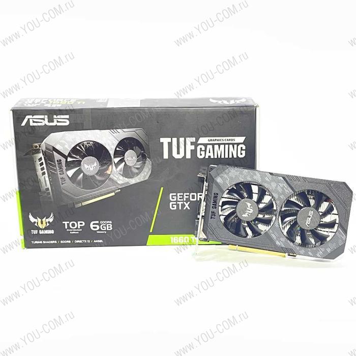 TUF-GTX1660Ti-T6G-EVO-GAMING 6GB GDDR6 192bit DVI 2xHDMI DP RTL {8} (419716)