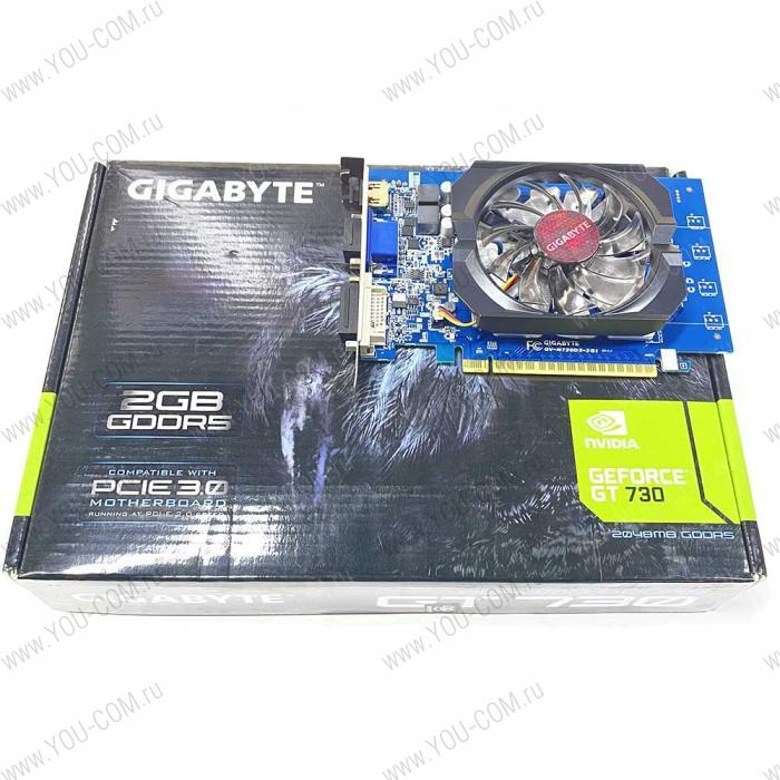 GT730 2GB GDDR5 64bit DVI HDMI RTL (следы эксплуатации)