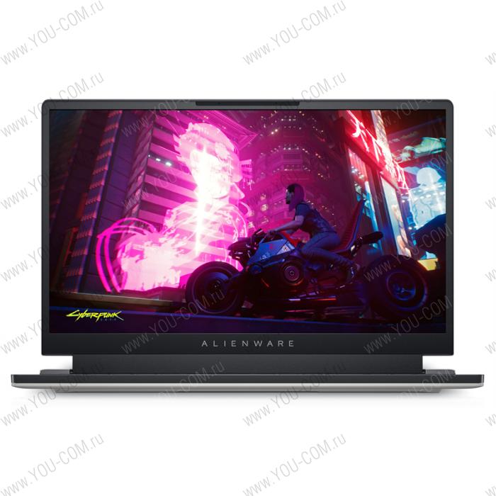 Ноутбук без сумки DELL Alienware x17 R1 Core i9-11980HK 17.3" FHD 165Hz 3ms 32GB 1T SSD NV RTX 3080 16GB GDDR6 Backlit Kbrd (87 Whr) 2y Win 10 Home Lunar Light,3,2 kg