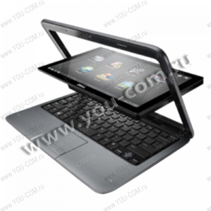 Ноутбук Inspiron Duo 1090 (P08T) Процессор Intel N550 Dual Core(1.5GHz)/Экран10.1in HD WLED MTouch/Оперативная память 2GB/жесткий диск 320GB/WiFi 802.11/BT/4Cell//WebCam/WIN7P/1Y RTD/Black