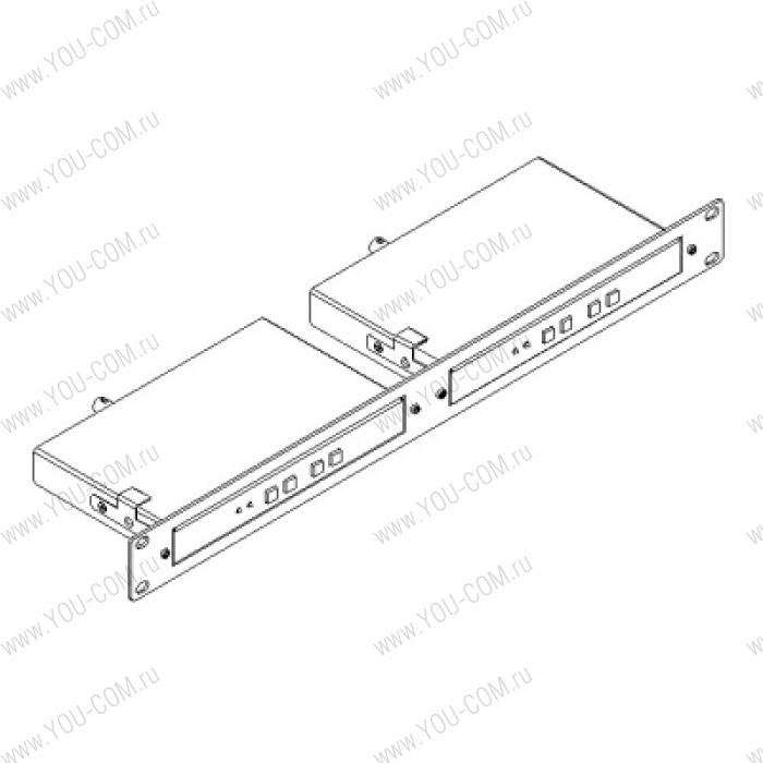 Адаптер 1U для 19'' стойки для 2 приборов BigTools