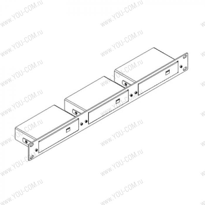 Адаптер 1U для 19'' стойки для 3 приборов Tools типа TR