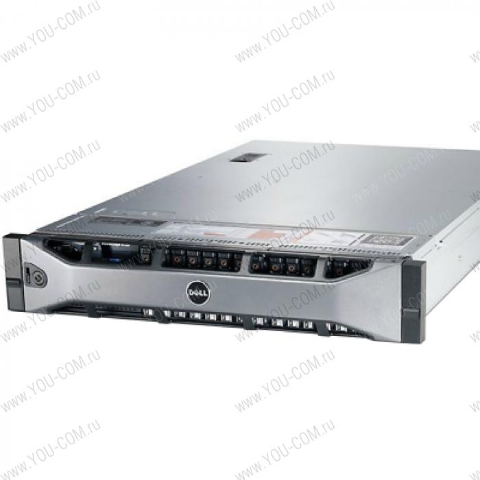 Сервер стоечный Dell PE R720 (up to 8x2.5"), (2)*E5-2665 (2.4Ghz) 8C 8.0GT/s 20MB 115W, 32GB (4x8GB) 1600 RDIMM, PERC H710 1GB NV, DVD-RW, 300GB 10K rpm SAS 6Gbps 2,5", Broadcom 5720 QP 1Gb DC LOM, iDRAC7 Enterprise with 16GB Vflash, Riser (6)*PCI-E8x+(1)