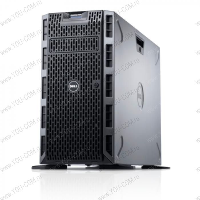 Dell PE T620, (2)*E5-2670, 16GB (4*4GB) 1600 DR RDIMM x4, PERC H710p 1G NV Full Heigh, DVD-RW, (2)*600GB SAS 6Gbps 15k rpm 3,5" HP(up to 12x3.5"),  Intel DP 1Gb, iDRAC7 Ent, RPS 750W, Bezel, 3Y PNBD