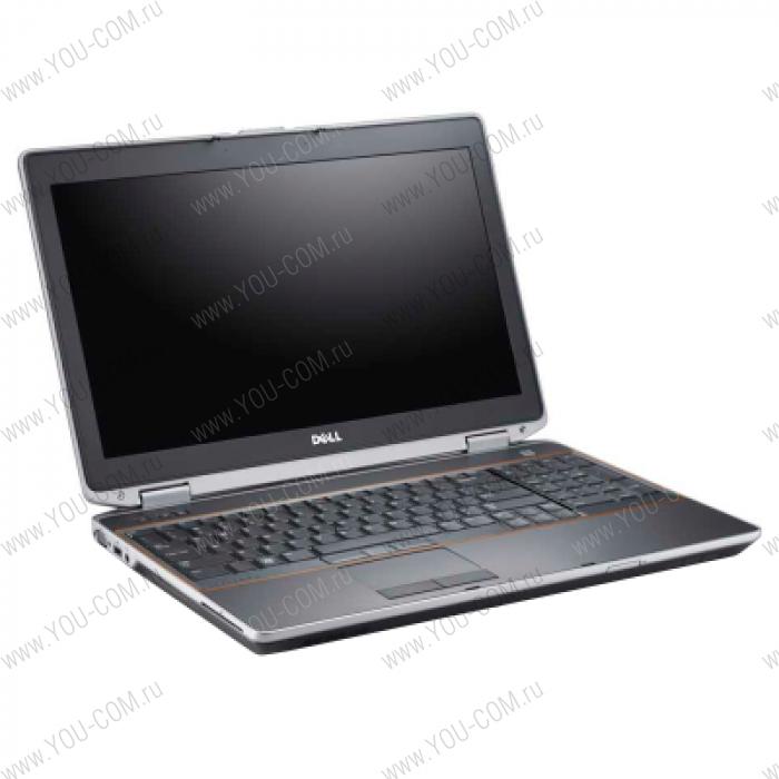 Ноутбук Dell Latitude E6520 15.6"FHD (1920x1080)/camera, i7-2760QM (2.4Ghz), 4GB (1*4GB) DDR3, 256GB SSD, NVIDIA NVS4200M 512Mb Graphics, DVD+/-RW, WiFi N6205, BT, 60W/HR 6C Battery, 90W AC Adp, Backlit Kbd, FingerPrint, Win7 SP1 Pro (64-bit), 3Y NBD, sil