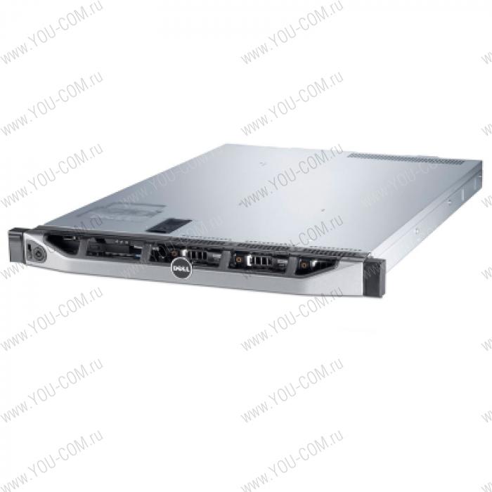 Сервер Dell стоечный PE R420 4/3,5B Base 2C  3y PNBD, no (CPU,Mem,HDDs,Contr,PSU) DVDRW, DP, Ent, Rails, 1U