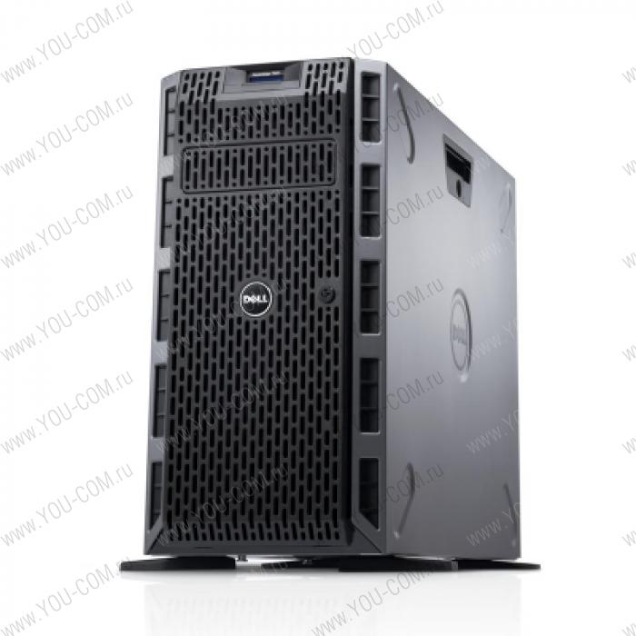 Dell PE T320 8B E5-1410, 8GB (1x8GB) 1333 LV DR RDIMM, PERC H310 FH, DVD+/-RW, (2)x2TB SAS 7,2k 3.5" HP HDD (up to 8x3.5'' HDDs), Broadcom 5720 GbE DP onb, IDRAC7 Express, RPS 495W, Bezel, 3y NBD